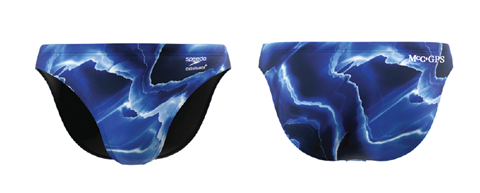 McCallie/GPS Aquatics Printed Brief w/Logo