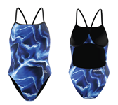 McCallie/GPS Aquatics Printed Turnback Suit w/Logo