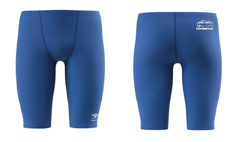 McCallie/GPS Aquatics Solid Team Jammer w/Logo