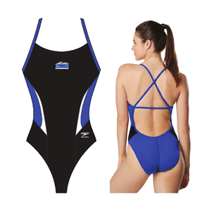 McCallie / GPS Female Crossback Suit w/Logo