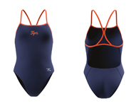 Memphis Tiger Female EnduranceX Turnback Suit w/Logo