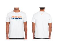 Memphis Tiger Swimming White Shirt
