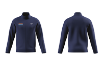 Memphis Tiger Team Fleece Full Zip Jacket w/Logo
