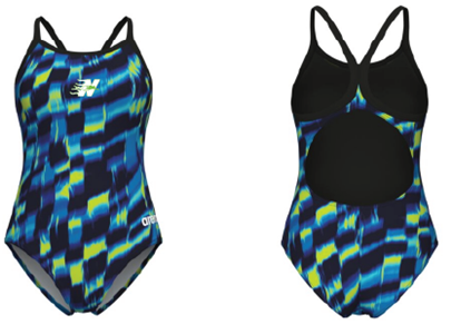 NWGA Nitros Female Lightdrop Back Suit w/Logo
