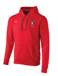 PASA Red Fleece Hoodie Sweatshirt w/Logo