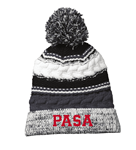 PASA Large Pom Pom Beanie w/Logo