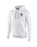 PASA White Fleece Hoodie Sweatshirt w/Logo