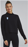 Rapids Ladies Cropped Waffle Crew Pullover w/Logo
