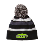 SCAT Pom Beanie w/Logo