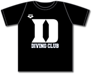 Duke Diving Black Team Shirt