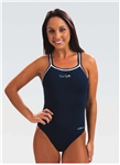 Shades Cliff Female Navy DBX Back Suit w/Logo