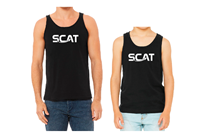 Space City Aquatic Team Unisex Black Tank Top