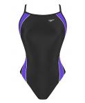 Elkin Wet Lightning Female Team Suit: Axcel Splice Blk/Purple