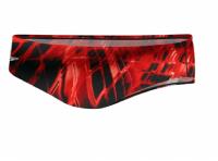 Marion Senior High School -- Cyber Swirl Brief Black/Red