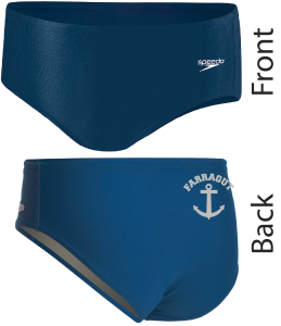 FMS: Poly Brief - Navy w/Logo