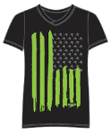 Flag Stripe tee