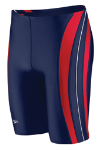 HYCAT Huntington Male Team Jammer: Speedo Rapid Splice Jammer Navy/Red
