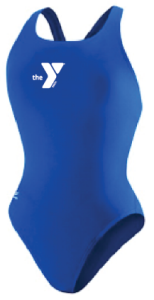 Lynchburg YMCA Female poly thick strap w/logo- sapphire