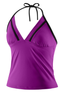 Speedo Solid Halter Tankini