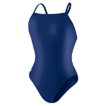 CAST Female Team Suit -- Speedo lycra flyback navy w/ logo