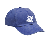 St. Marlo CC Seals Pigment Dyed Baseball Cap w/Logo
