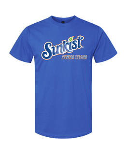 Sunkist Swim Team Royal Shirt