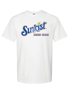 Sunkist Swim Team White Shirt