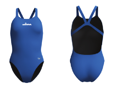 SwimRVA Female Leaderback Thick Strap Suit w/Logo