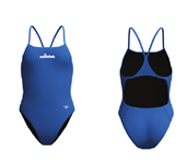 SwimRVA Female Turnback Thin Strap Suit w/Logo