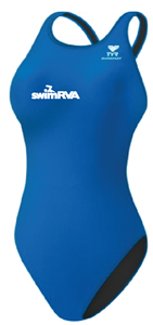SwimRVA TYR Thick Strap Suit Sz 40-42 w/Logo