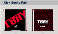 TBAY Custom Kick Socks Pair