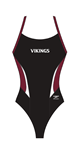 Tennessee High School Vikings Female The One Back Suit w/Logo