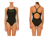 Thundering Herd Aquatics Light Drop Back Suit w/Logo