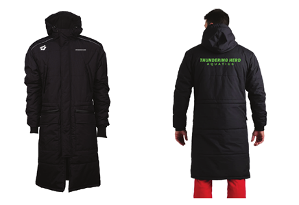 Thundering Herd Aquatics Team Parka w/Twill