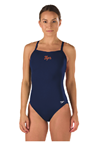 Tiger Female Flyback Thin Strap Suit w/Logo