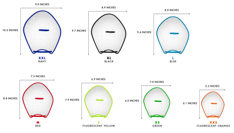 Tyr Parka Size Chart