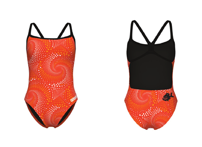 WNCY Female Challenge Back Printed Suit w/Logo - 2025