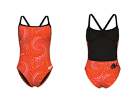 WNCY Female Challenge Back Printed Suit w/Logo - 2025