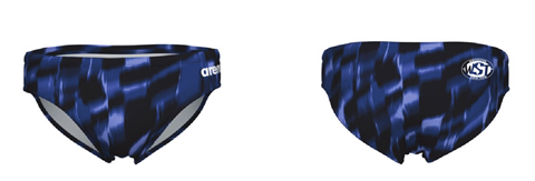 Winchester Swim Team Male Printed Brief w/Logo