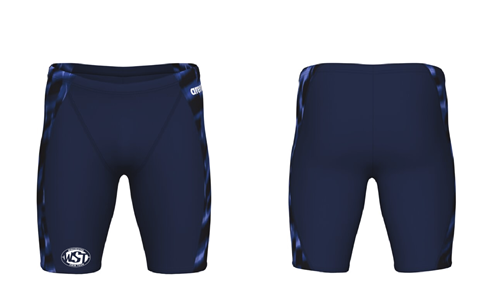 Winchester Swim Team Male Printed Jammer w/Logo